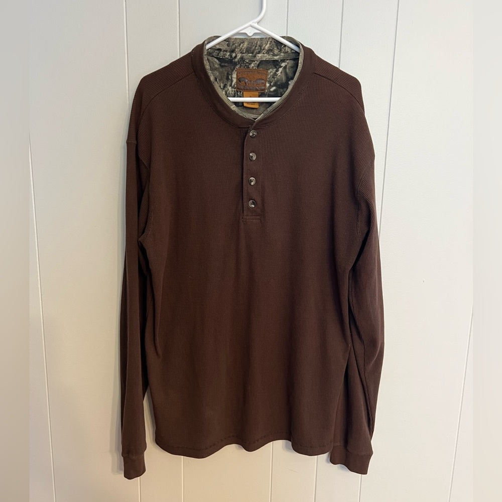 Buckhorn River‎ waffle shirt size XL